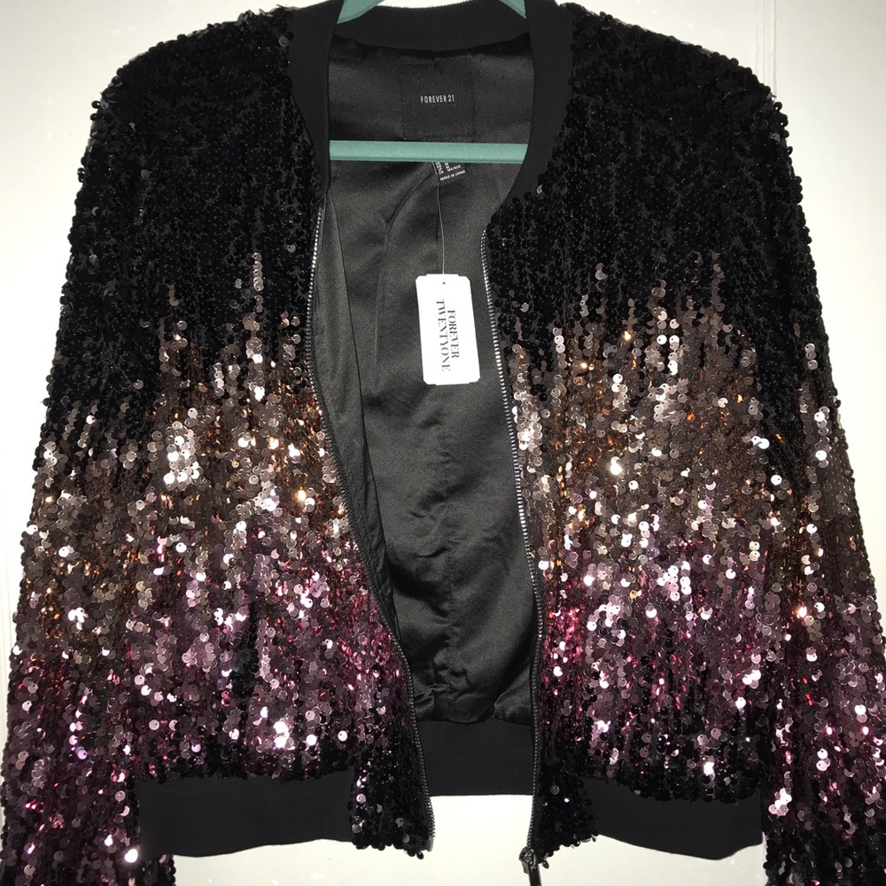 Forever 21 Sequin Jacket